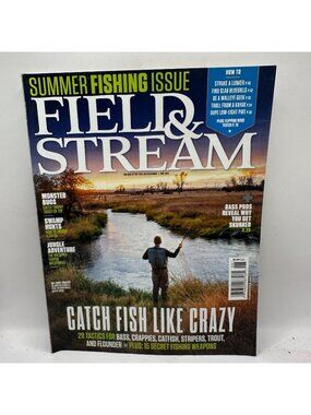 Field & Stream June 2013 Summer Fishing Issue Magazine Outdoor Tips Pre-Owned
